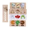 Montessori Busy Board Accessories Diy Toys Baby Wooden Activity Sensory Busyboard Parts Learning Educational Toy For Children