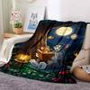 Tom Jerry Flannel Blanket Throw Blanket Soft Warm Sofa Bed Camping home Decor Unique Christmas Gift C926418