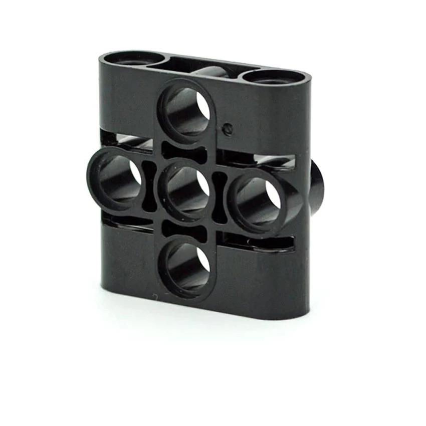 Technical Gear Axle Bricks Parts Worm Rack Conector MOC Train Car Crane Model 18942 18940 62821 Compatible Assembles Particles