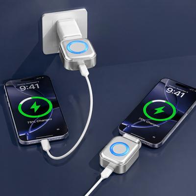 Smart Auto Stop Charging Adapter Type-C 140W Fast Charging Automatic Disconnect Charging Cable Protector Full Charge Eject Device