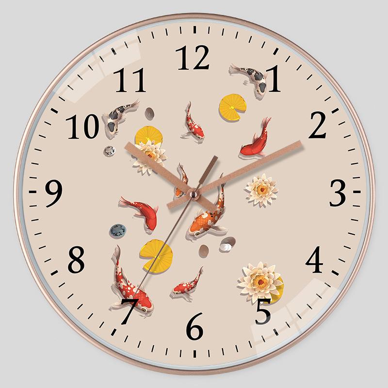12 cali 30 cm Cichy zegar ścienny, Kreatywny i modny, Nowoczesny zegar domowy, Prosty zegar do salonu