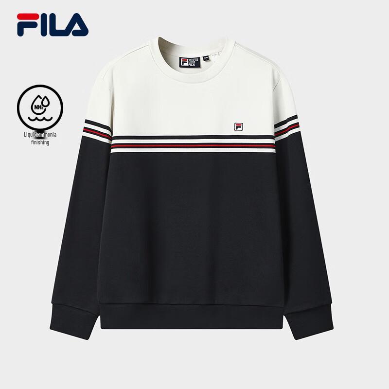 FILA Men's Crew Neck Pullover Sweatshirt