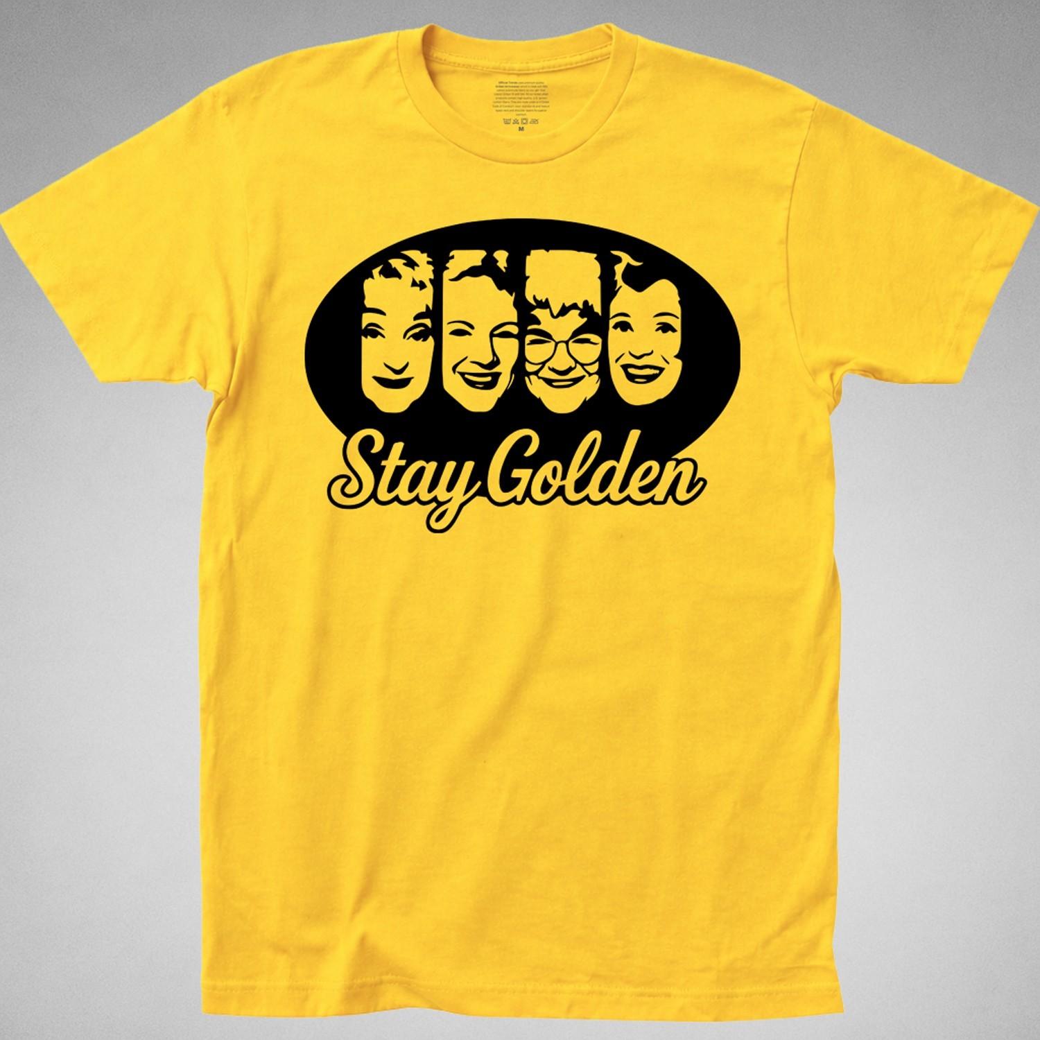 Golden Girls T-SHIRT Stay Golden Sophia Dorothy Rose Blanch Vintage 80s TV Show S