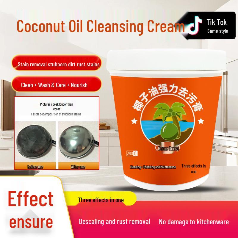 Coconut Oil Multi-Functional Stain Remover & Cleaner for Bathroom, Toilet, and Floor Tiles