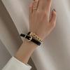 Women Fashion Leather Chain Necklace A Two-Wearing Neck Joint Bracelet