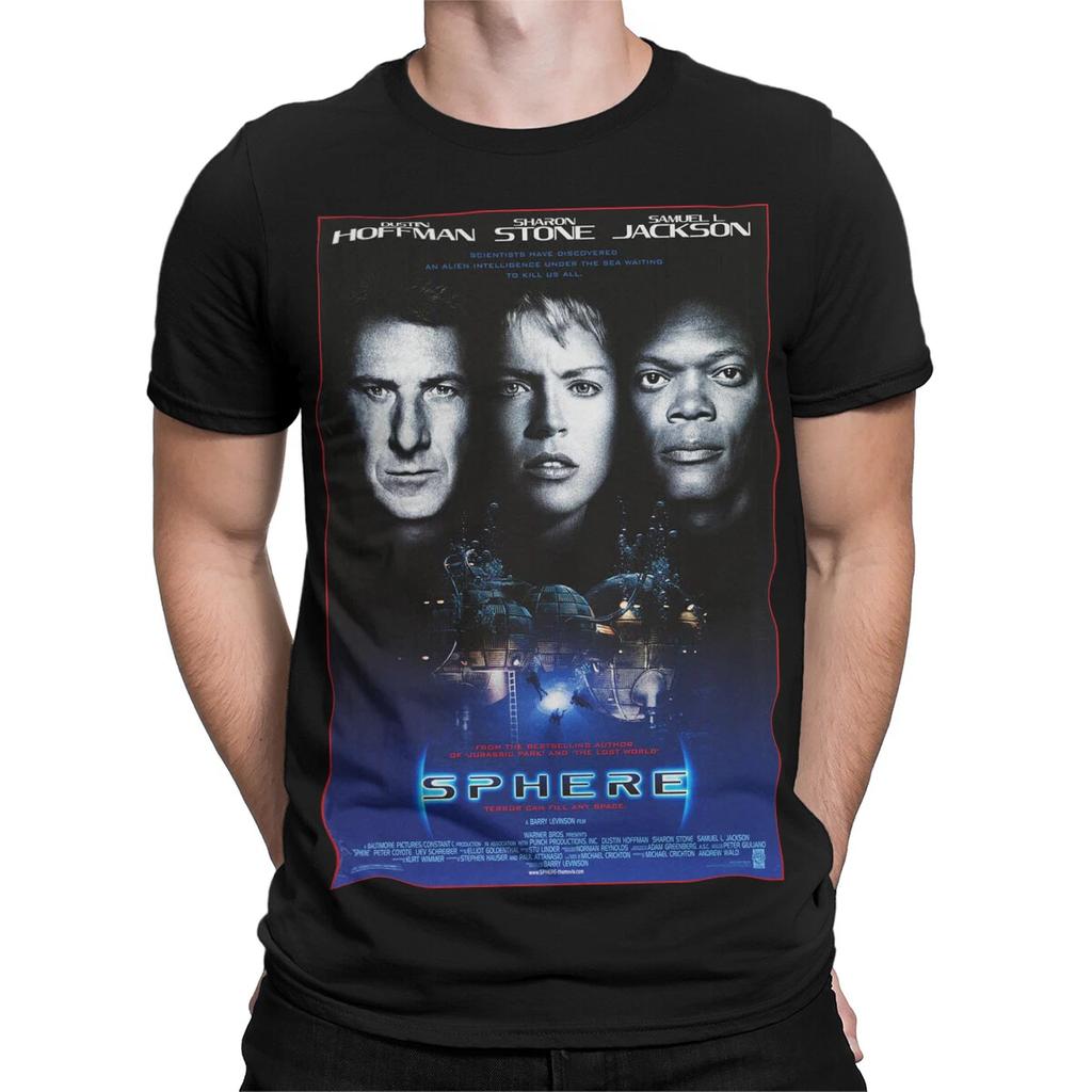 Sphere Movie Poster Science Fiction Thriller Mens Womens Graphic Tee Film