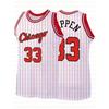 Basketball Jersey - White with Green Accents Breathable Sports 3d HD Prints Ideal Jersey