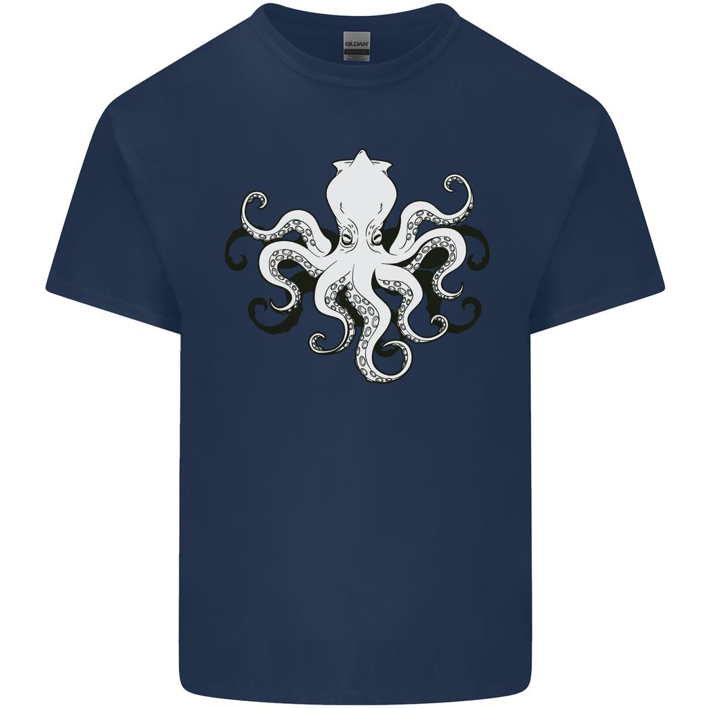 Octopus Cthulhu Squid Kraken Scuba Diving Unisexs Light Cotton TShirt