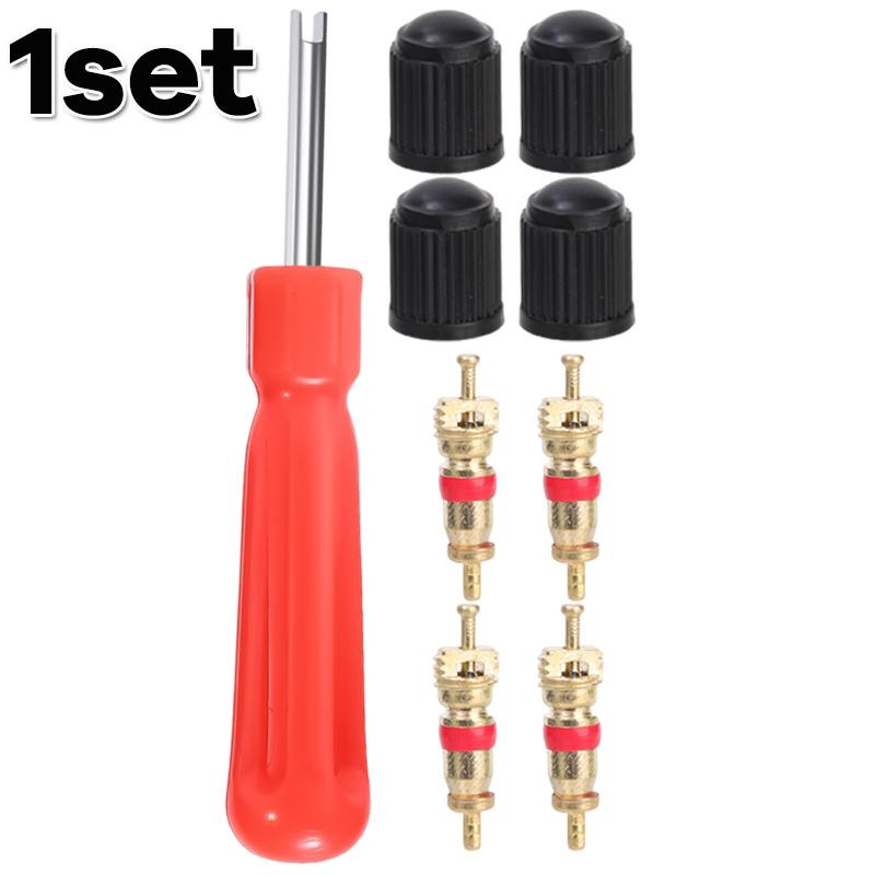 

Набор инструментов для снятия золотников шин, велосипедная отвертка-ключ, ручные инструменты для ремонта шин, подходит для автомобилей, велосипедов и мотоциклов