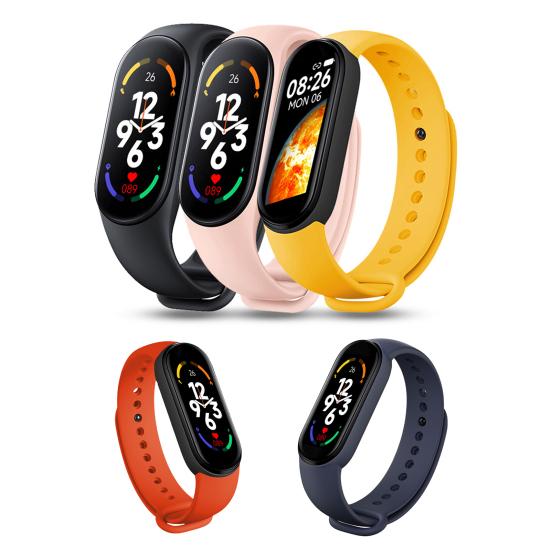 M7 Smart Watch Multifunctional Health Monitoring IP67 Waterproof Men Women Fashion Sports BT Call Outdoor Smart Bracelet for Running