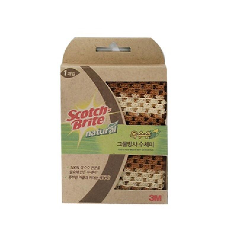 3M Scotch-Brite Natural Corn Mesh Scrubber (1 pack) [00197812]