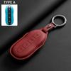 Leather Car Remote Key Case Cover For Xiaomi Su7 Yu7 Su7 Ultra Car Key Case Cover Anti-Scratch Shell Key Decorative Accessories