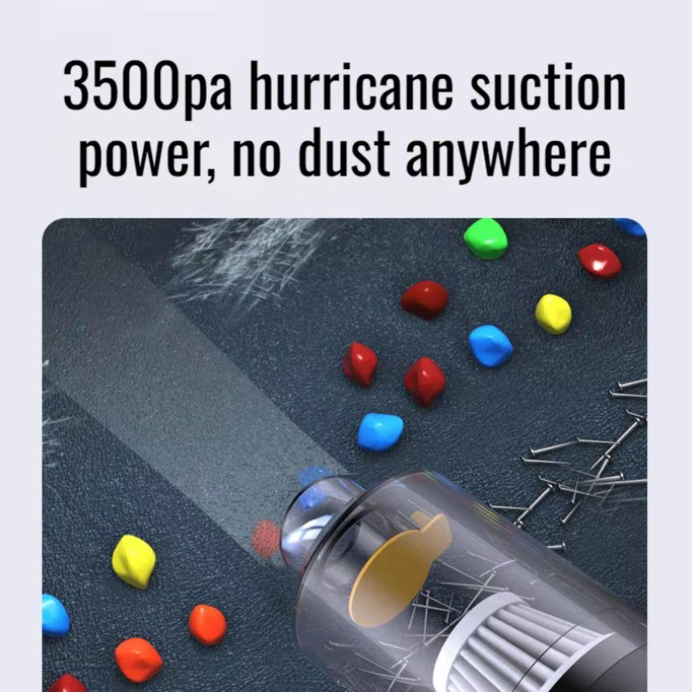Lightweight Wireless Vacuum Cleaner Powerful Suction Mini Vacuum Cleaner Car Use