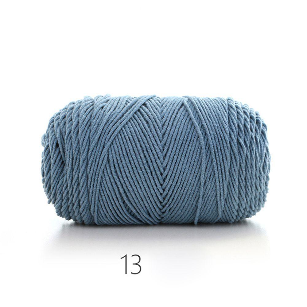 100Grams Soft Rainbow Color Cotton Fibres Wool Yarn Hand-woven Thick Warm Scarf Sweater Sofa Cushion DIY Clothing Accessories