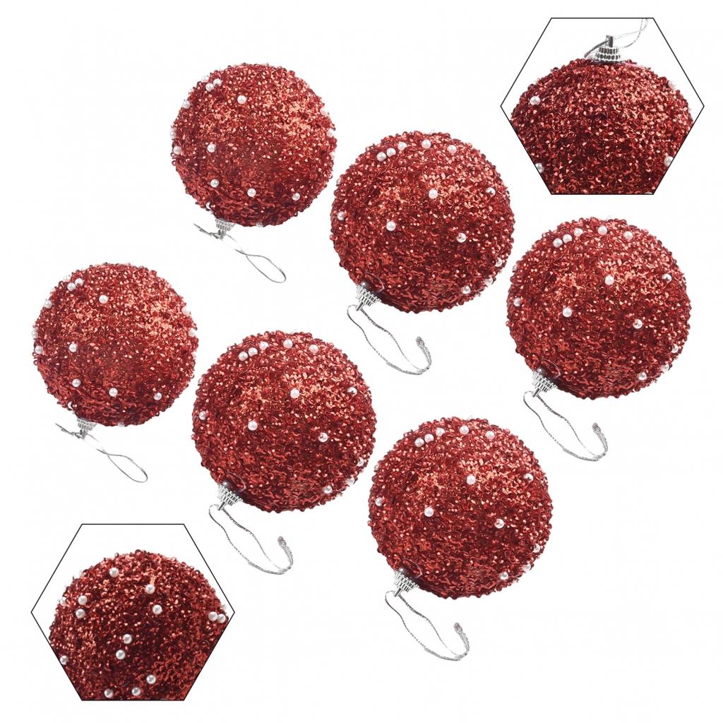 Christmas Balls Hang On The Trees Little Animals Toys