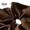 Premium Satin Hair Ties for Elegant Look Scrunchies, High Elasticity Women Girls, Non Slip Band, Scrunchies Solid Color Ponytail Holder, Styling