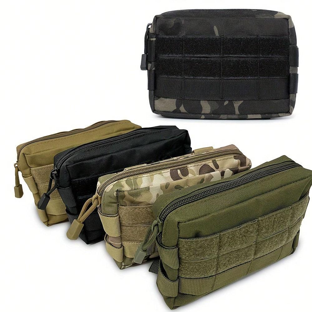 Outdoor Hunting Tatical Molle Pouch Waist Pack Coin Cell Phone Bag Nylon Portable Men Toiletry Bag Clutch Outdoor