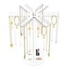 Transparent Acrylic Jewelry Display Rack Pendant Showcase Stand Bracelet Jewellery Organizer Holder Desktop Trinket Storage Rack