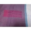 Used Fluss Stall Wool Block Pattern Bordeaux