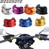 For Harley Dyna FXD Half Clamps Perch Clamp Master Cylinder Brake Clutch Control Bracket For Low Rider Fat Street Bob Wide Glide