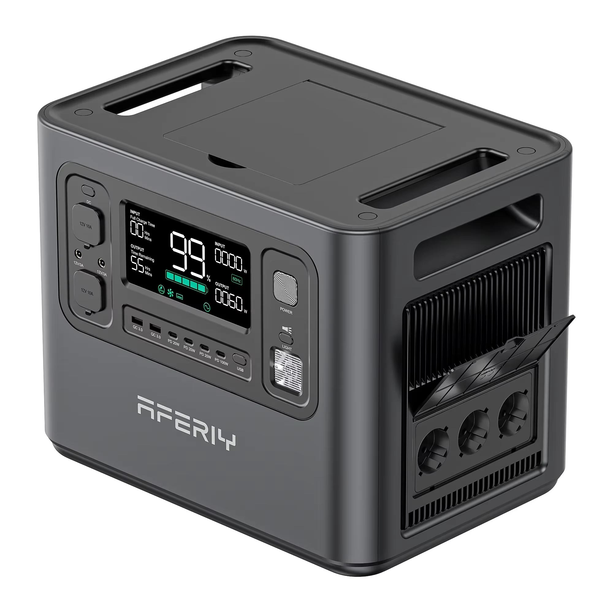 AFERIY P210 2400W Portatīvā spēkstacija, 2048Wh