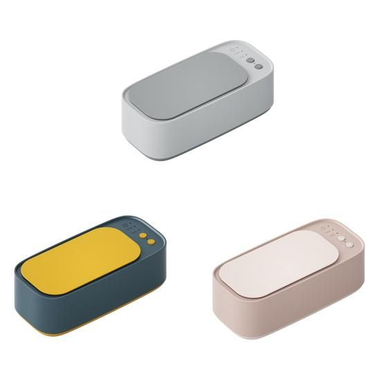 Ultrazvukový čistič Bezdrátový 3 režimy Vysokofrekvenční Vibrace Nízká hlučnost Multifunkční USB dobíjecí šperky Brýle Hodinky Ultrazvukový čistič