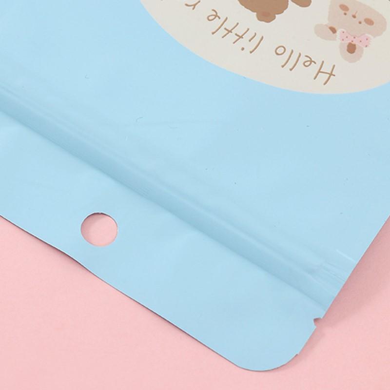 10Pcs Cartoon Cartoon Candy Cookies Self Sealing Storage Bag Creative Snack Doll Toy Blind Box Bag Lucky Gift Bag Surprise Gift