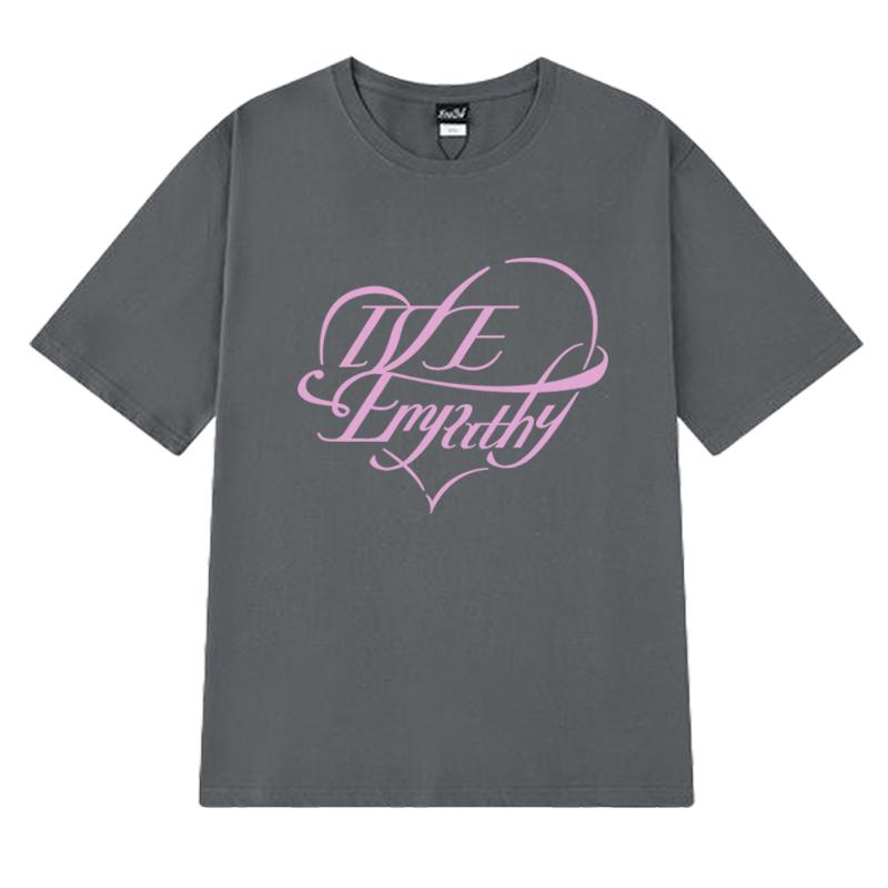 Summer Ive Rebel Heart New in music Trend print T Shirt Men Women Fashion Oversized short sleeve T-shirts Unisex 100% Cotton Top