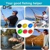 2/3Pcs Fishing Rod Fixed Ball 4/5/8/9/10MM 5 Holes Scratch Free Reusable Fishing Pole Protector Clip Fixing Tools Fishing Accessories