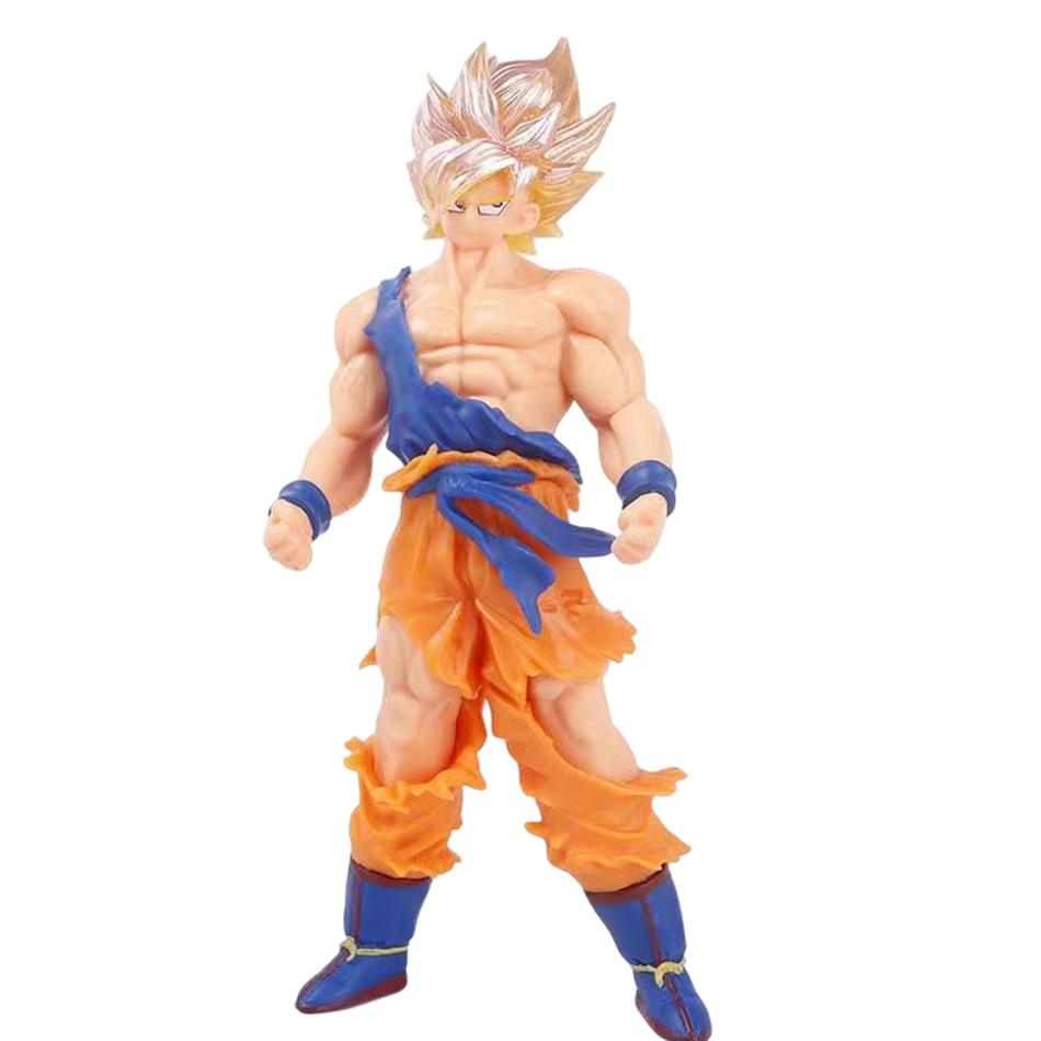 Dragon Ball Z Anime Action Figures - Goku Broly Vegeta Super Saiyan Forms 18cm PVC Model - Collectible Figurine Gift for Kids and Fans