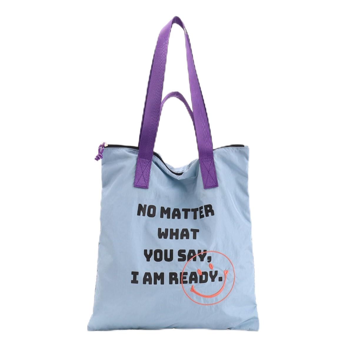 

Cuco SMILEY Lightweight Tape Handle 2-Way BagA4 Compatible, 2413111705, Sax (091)