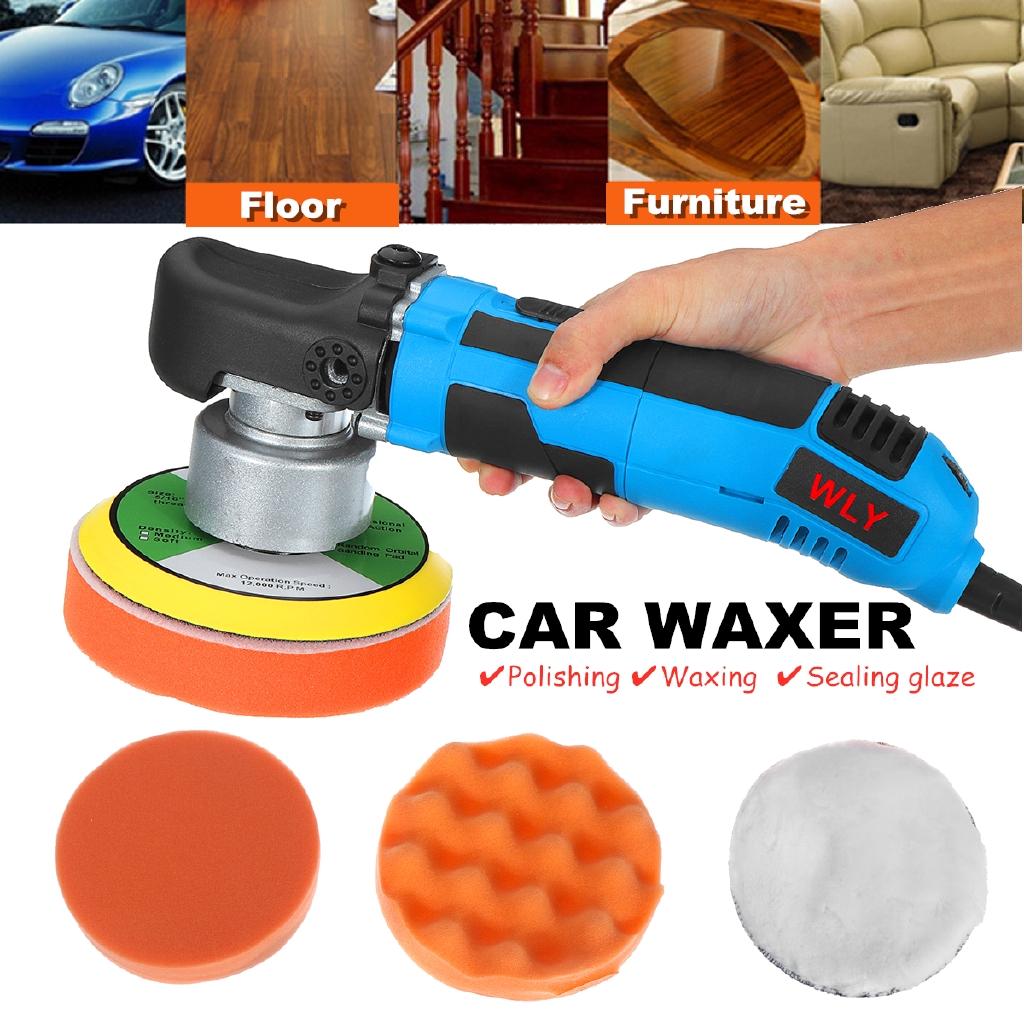 680W Electric Cars Polisher Waxing Machine Car Polishing Machine Automobile Furniture Polishing Tools Car Waxer Sander Buffer