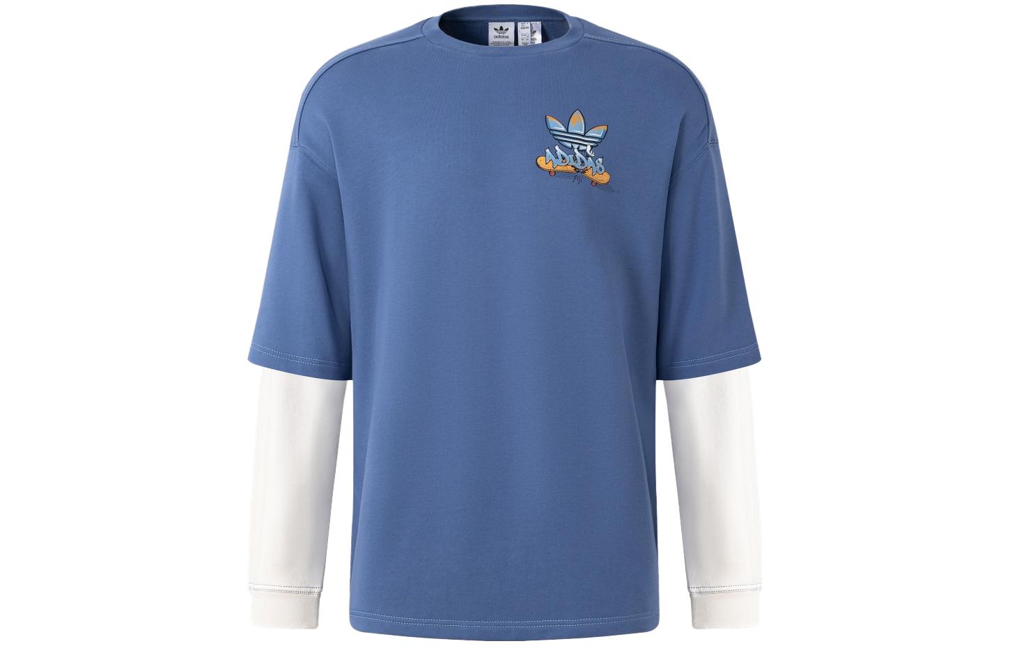 Adidas Originals Sweatshirt Unisex Dark Blue IY5382 M