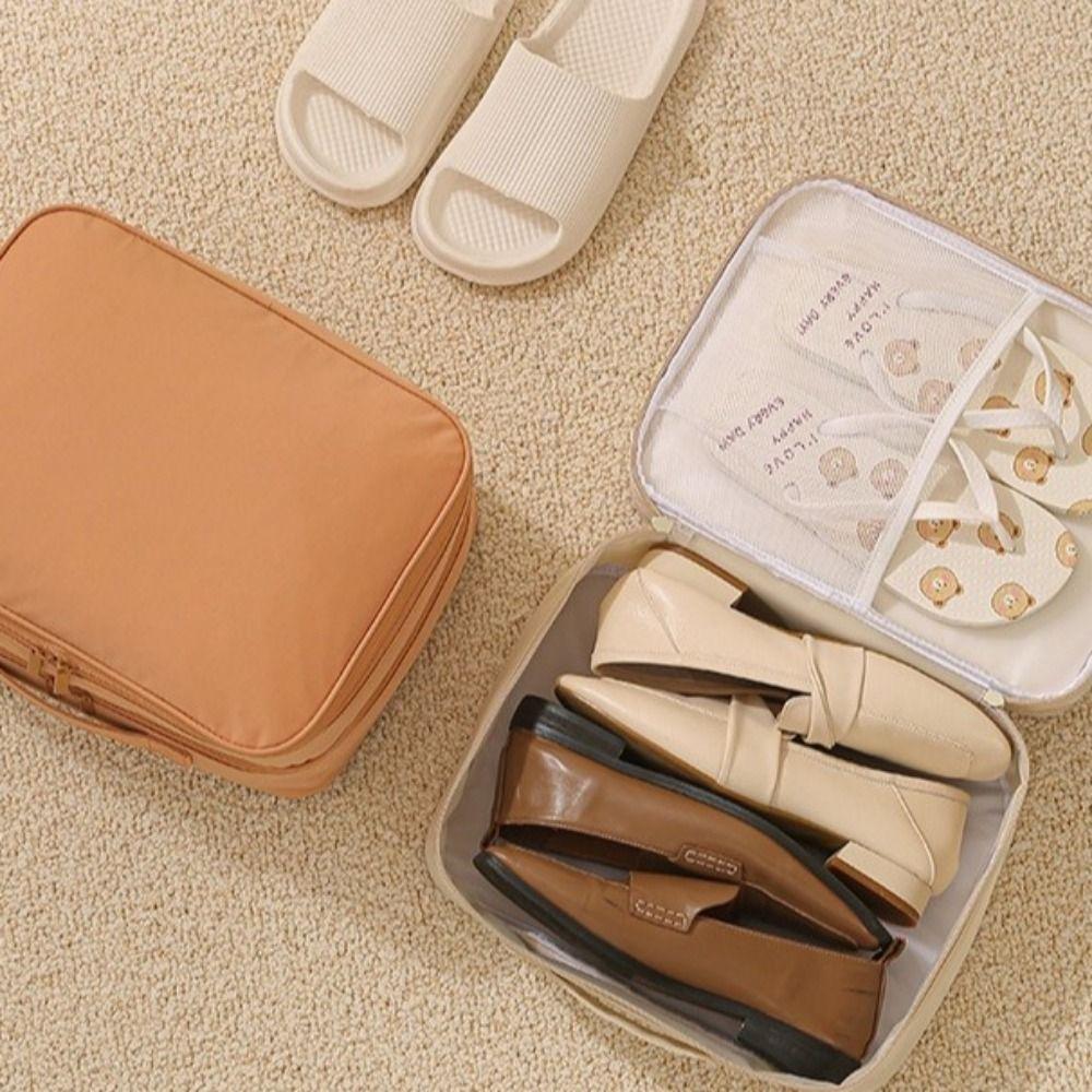 Handheld Shoes Storage Bag Large Capacity Underwear Clothes Bags Suitcase Organizer  Shoe Box