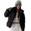 Women S Short Hooded Padded Cotton Coat Loose Warm Winter Jacket