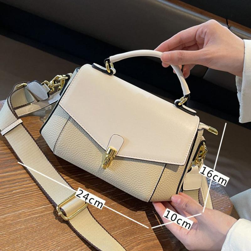 Genuine Leather Women's Bag New Trendy All-match Messenger Shoulder Bag Ladies Fashion First Layer Cowhide Handbag High Quality Purse