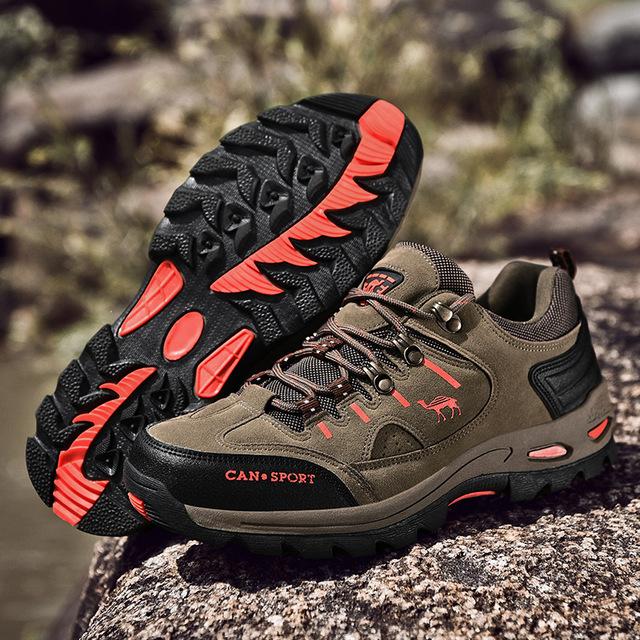 Men Hiking Shoes Sneakers Autumn Winter Trekking Mountain Waterproof Climbing Athletic Men Outdoor Sport Shoes