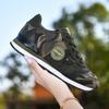 Women Outdoor Canvas Casual Camouflage Shoes Thick-Soled Lace-Up Shoes