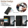 Flip Case for Samsung Galaxy Z Fold 8 Ultra 5G 2026 Zipper Leather Wallet Checkered Funda for Galaxy Z Fold8 Ultra Cover