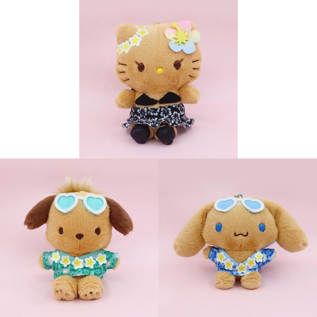 Sanrio My Melody Plush Keychain With Soft Pp Cotton For Gift Collectors