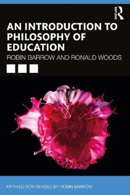 The An Introduction To Philosophy of Education Book