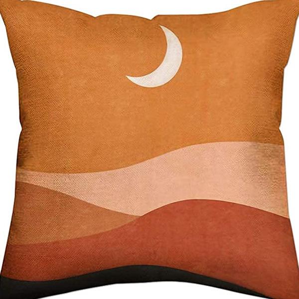 Tarot Printed Line Pillow Cover Moon Star Home Bedroom Sofa Pillow Cushion Cover