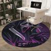 Scream Ghostface Knife Print Chair mat Round Rug Office carpet, Non slip, Suitable for Living Rooms, Bedrooms,Decor1205861a