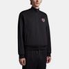 Moncler Moncoeur Motif Zip-Up Sweatshirt Men Jacket Black I2-091-8G00065-899A1-999