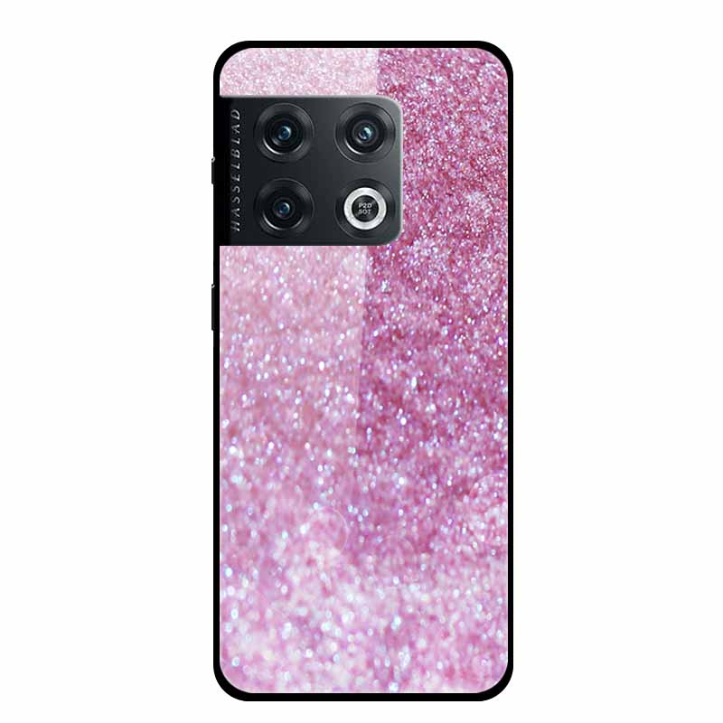 For OnePlus 10 Pro Case Marble Tempered Glass Back Cover Hard Case For OnePlus 10 Pro Shockproof Fundas NE2210 Protective Coque