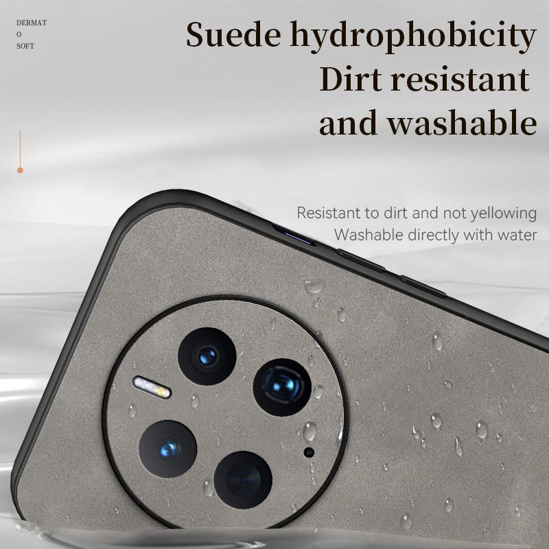 Etui na Huawei Mate 50 Pro Magnetyczny Uchwyt Skórzane Etui na Telefon Dla Mate 50 Mate50Pro Miękki Silikon Odporny na Wstrząsy Ochrona Tylna Pokrywa