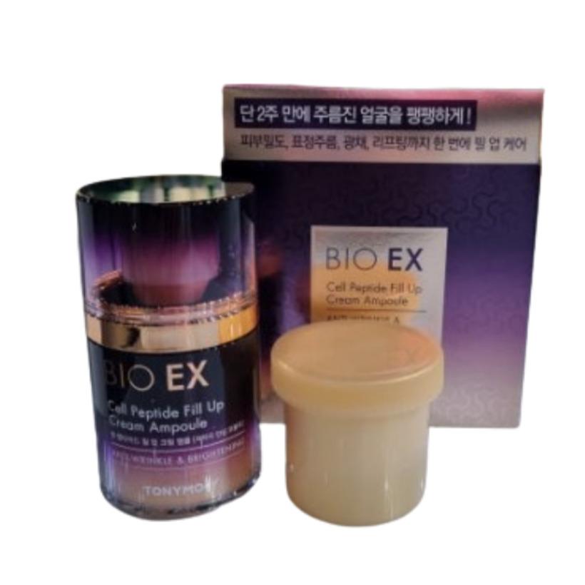 Набор ампул-крема TONYMOLY Bio EX Cell Peptide Fill Up (50 мл + 30 мл Заправка) Корейская красота