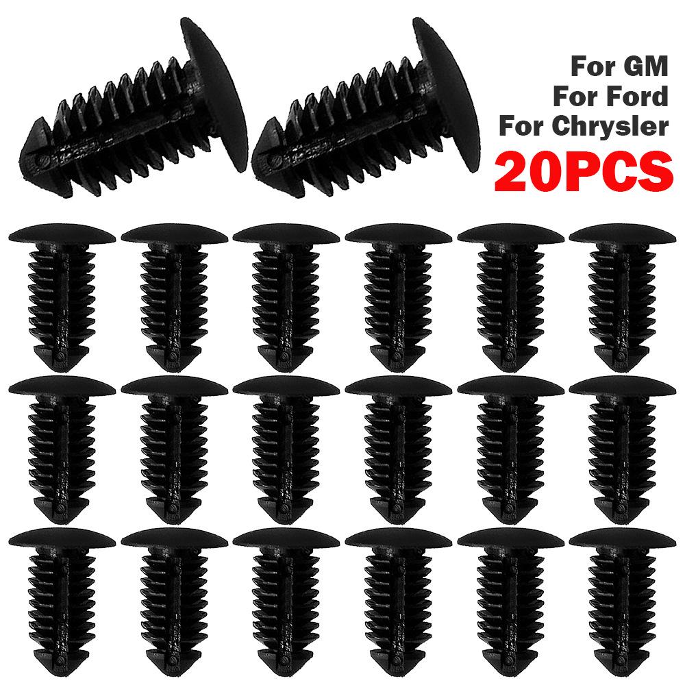 Multi-Model Fit Plastic Rivets for Ford & Chrysler Bumpers