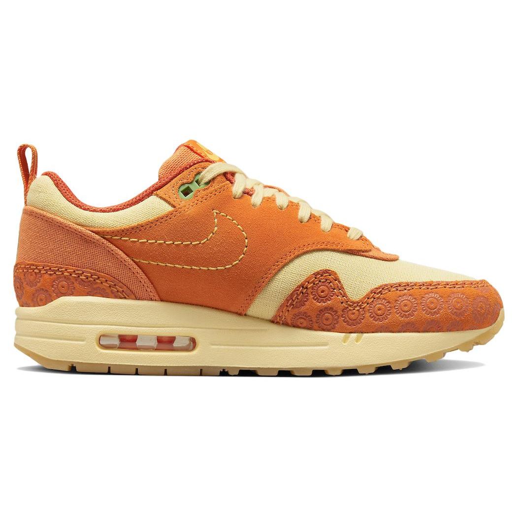 Женские кроссовки Nike Air Max 1 Somos Familia оранжевые Starfish Solar-Flare DZ5352-847 — фото 2
