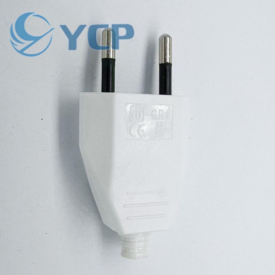 European Two-core VDE Power Cord Plug for Lighting Fixtures